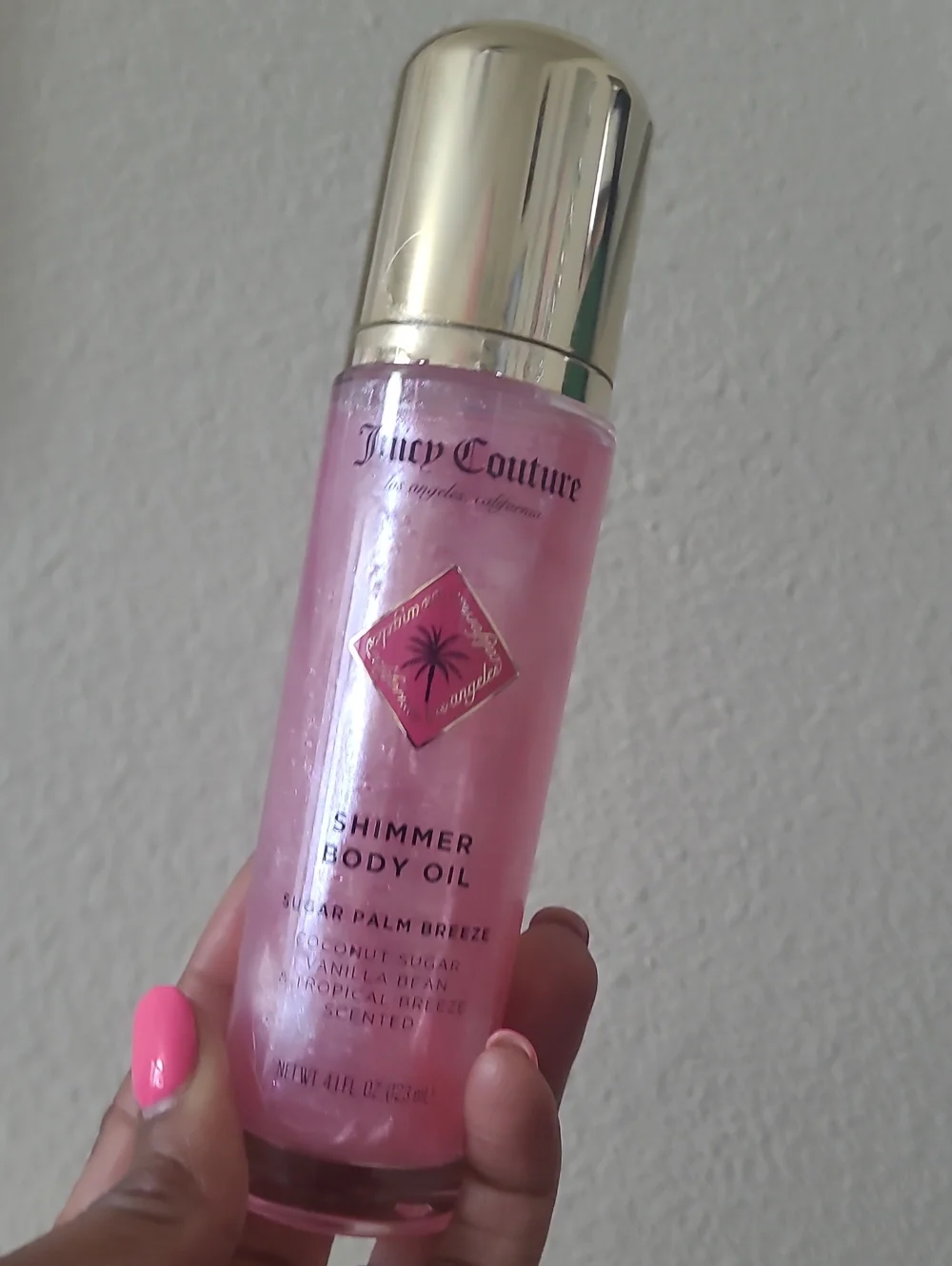 Juicy Couture Pink Shimmer Body Oil